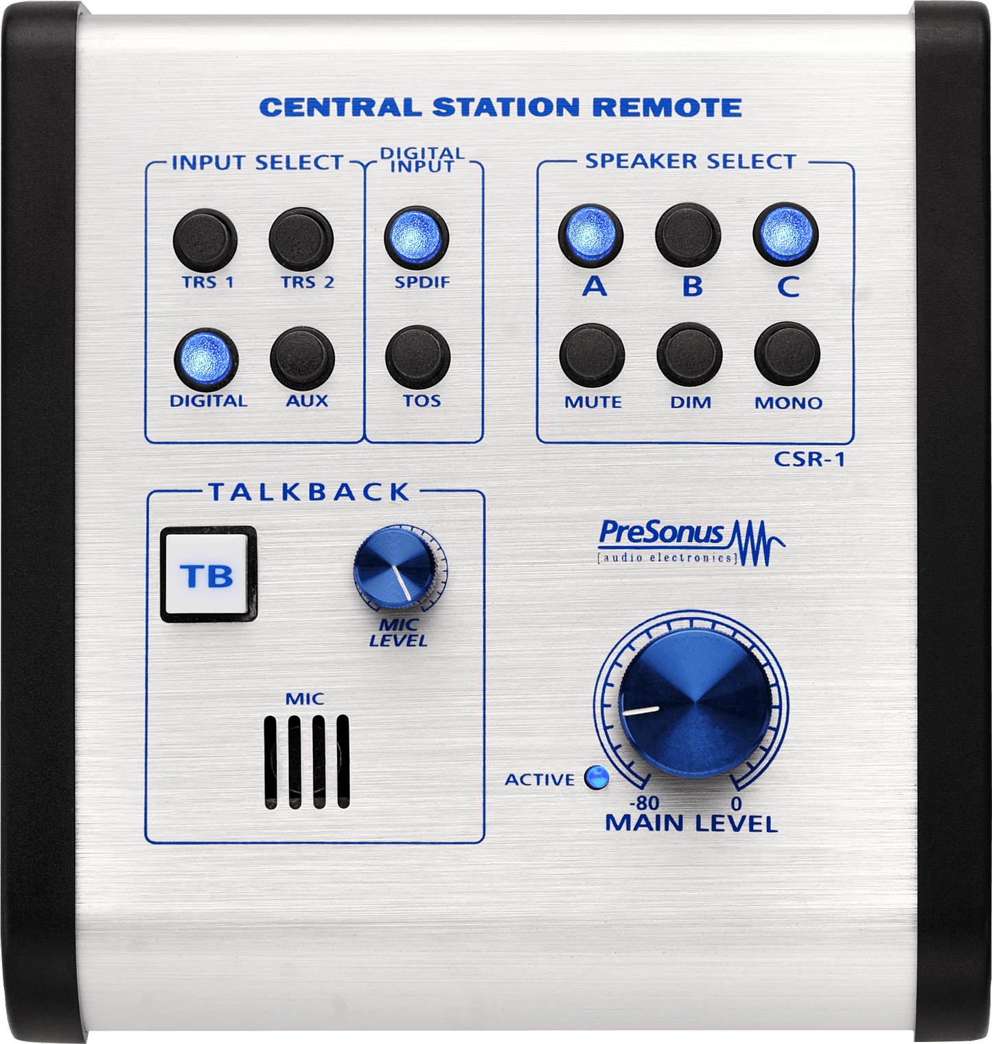 Central Station PLUS Monitoring Controller – PreSonus