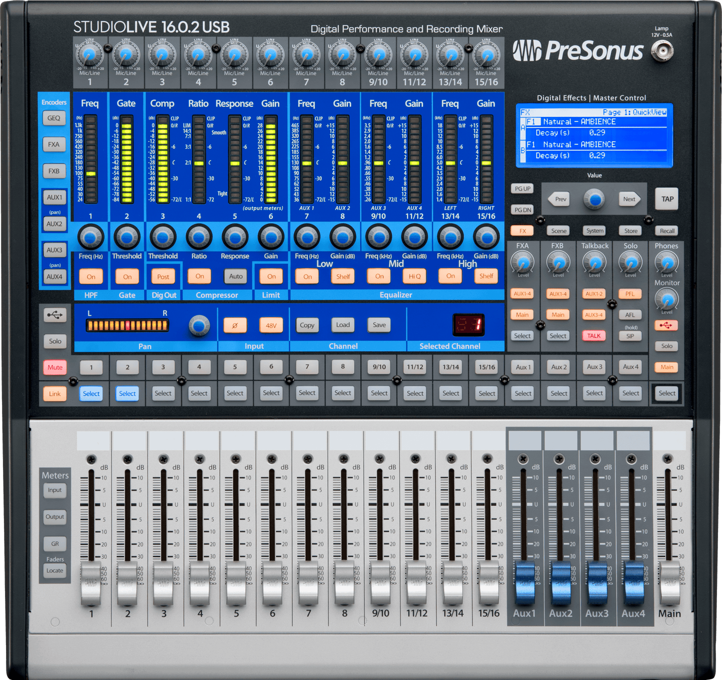 StudioLive® Classic 16.0.2 USB Digital Console Mixer